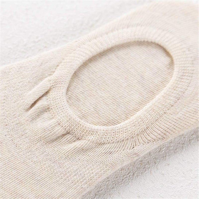 MRYUWB 5-10 Pairs Kids Girls No Show Socks, Anti-slip Soft Cotton Socks, Ultra Comfortable for Children 6-15 Years - Image 5